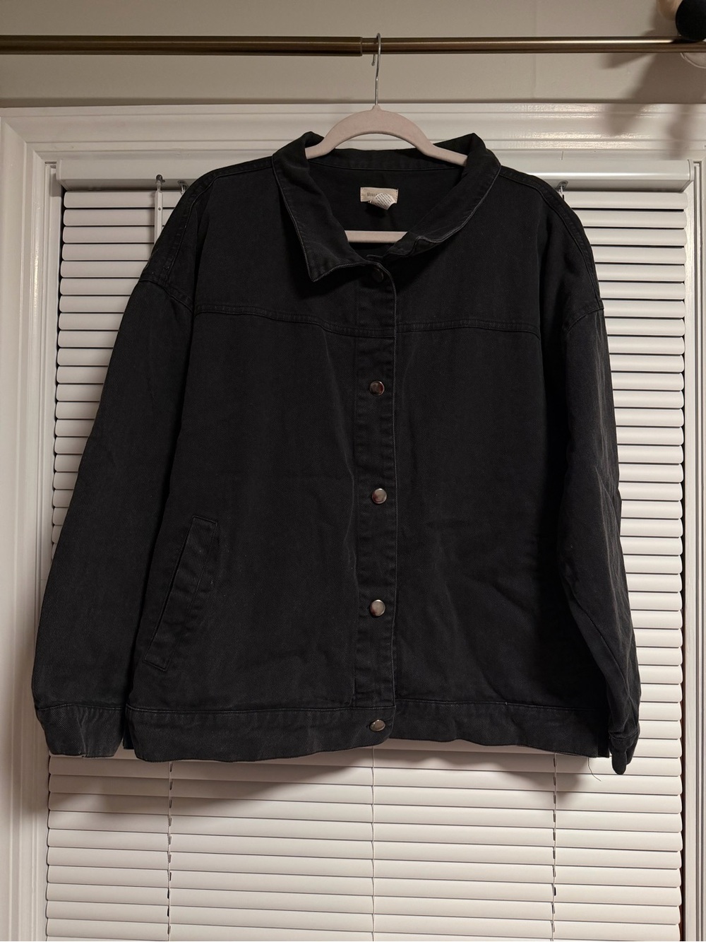 World Market Black Women's Jean Jacket
